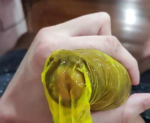 wiggle large penis with condom