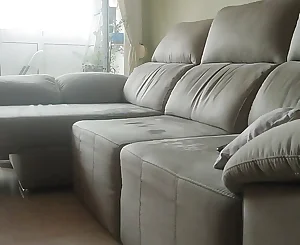 This ample man sausage masturbating off in the couch